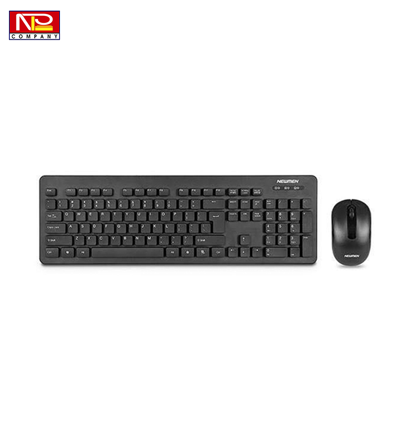Bộ bàn phím chuột Newmen K121 Wireless Black